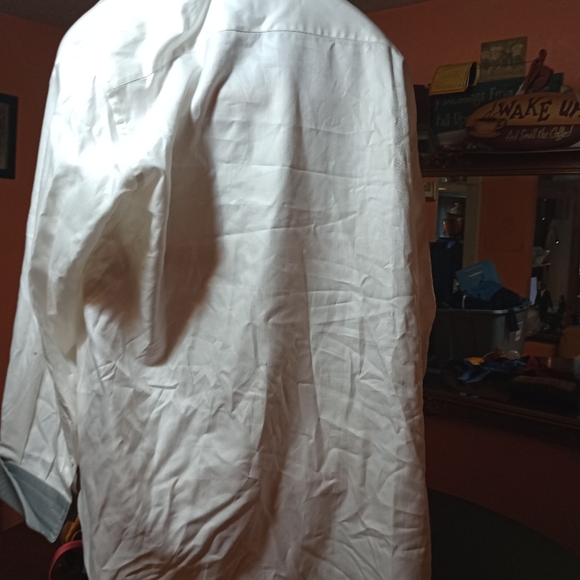 BRIONI Men's New Tuxedo Gray&White Dress Shirt Size 17.5/17